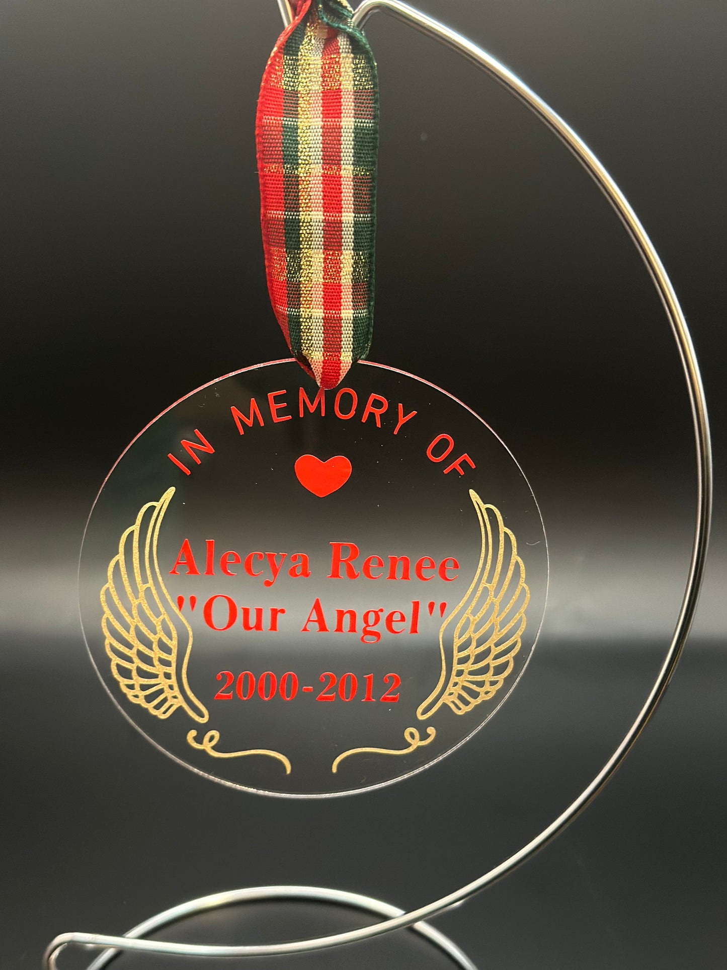 Memorial Acrylic Ornament