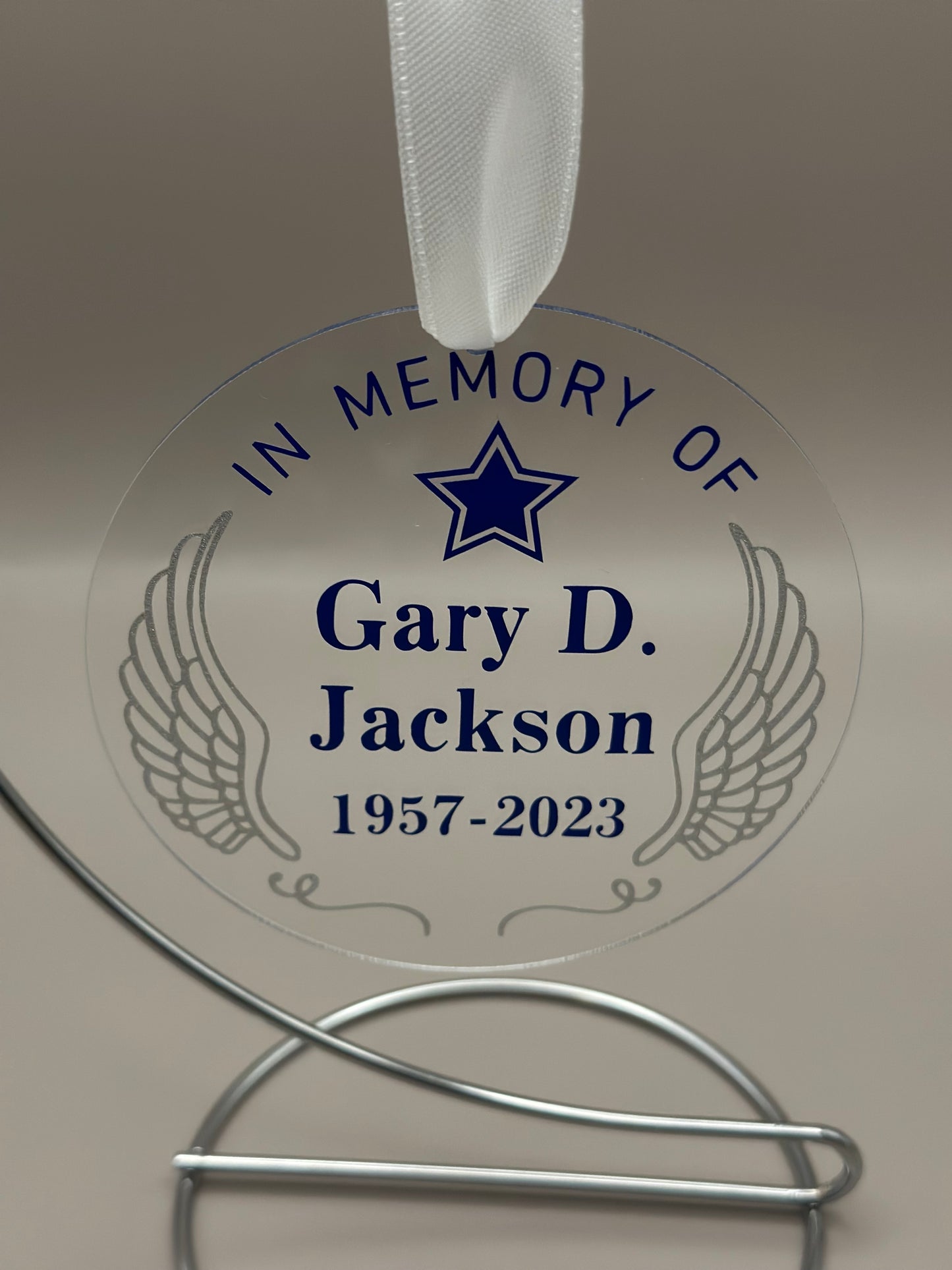 Memorial Acrylic Ornament
