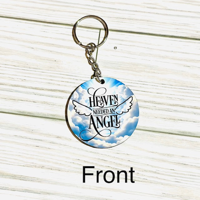 Customized Memorial Keychain