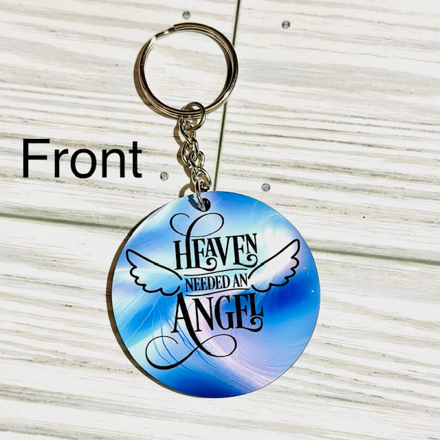 Customized Memorial Keychain