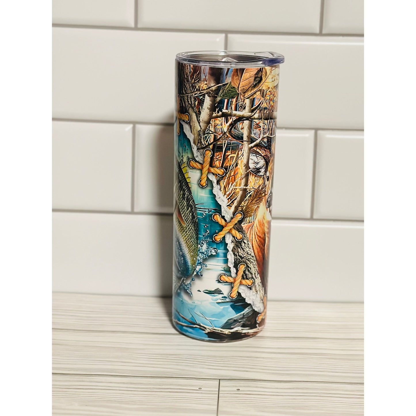 Hunting and Fishing Lovers Tumbler