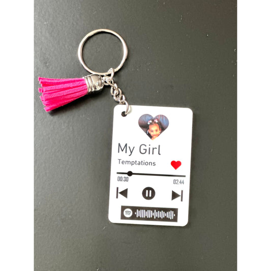 Spotify Album Keychain