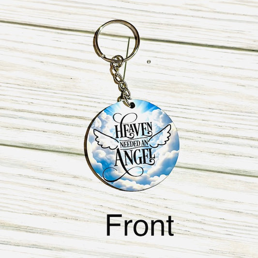 Customized Memorial Keychain