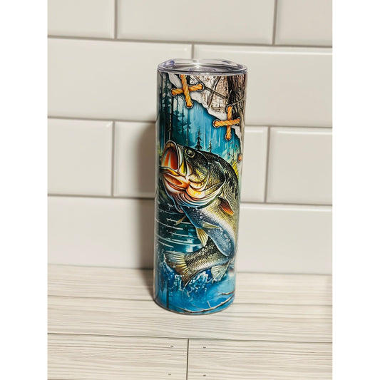 Hunting and Fishing Lovers Tumbler