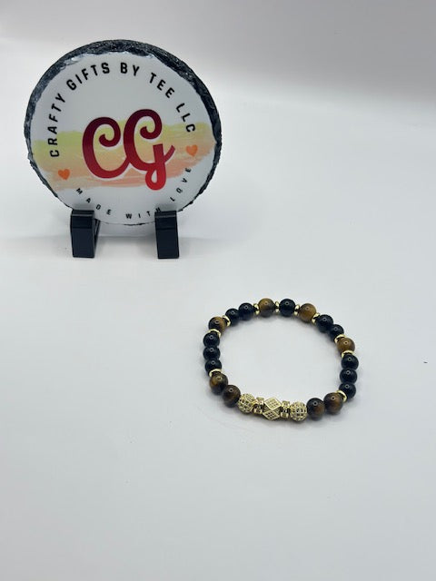Men Hexagon Bracelet